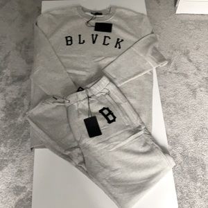 BLACK SCALE SWEATSUIT